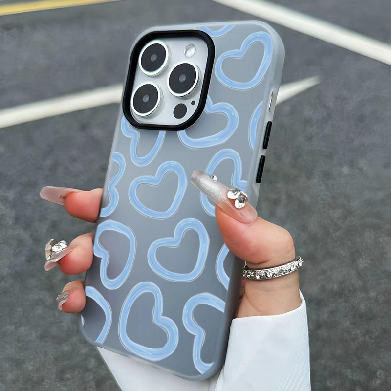 Cute Oil Painting Love Heart P - Phone Cases Cute Iphone 13 评论和价格