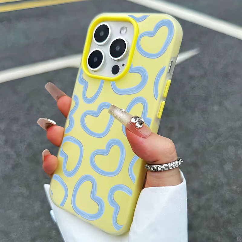 Cute Oil Painting Love Heart P - Phone Cases Cute Iphone 13 评论和价格