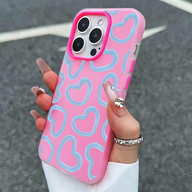 Cute Oil Painting Love Heart P - Phone Cases Cute Iphone 13 评论和价格