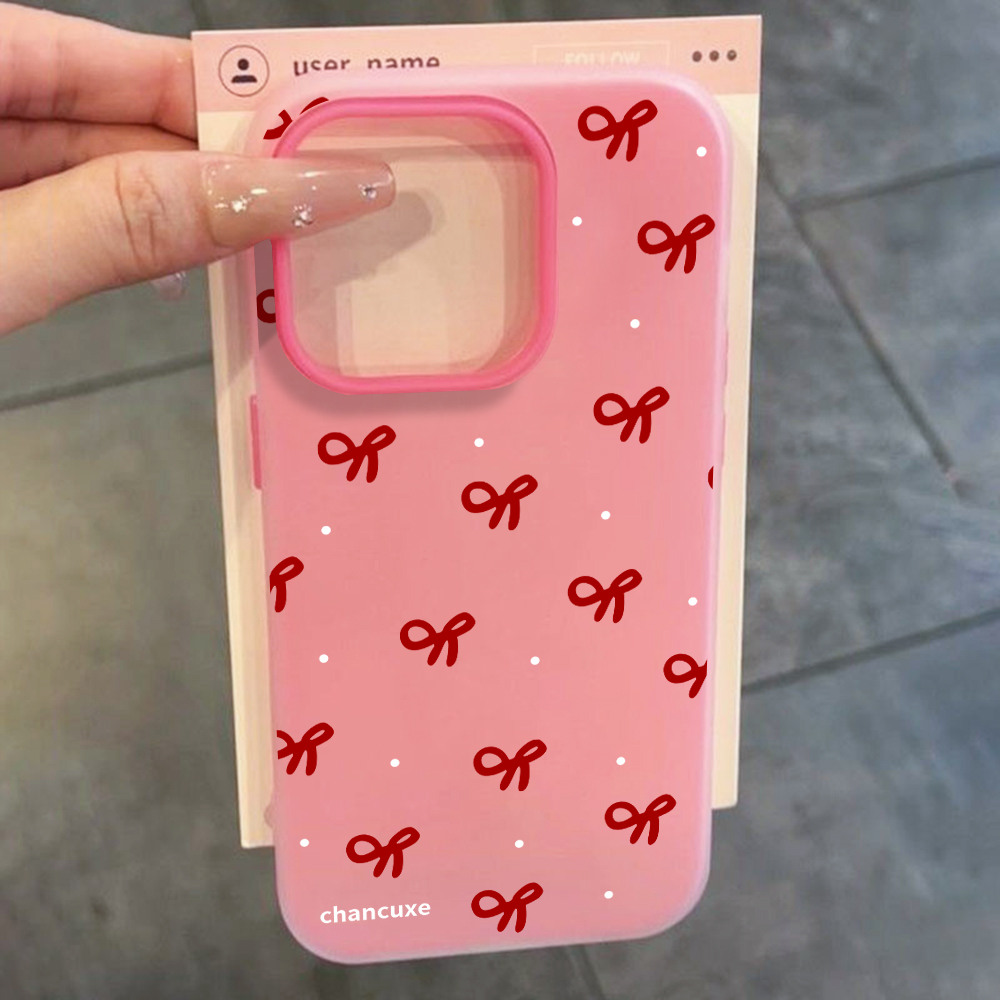 Minimalist Bow Girl INS Phone  - Phone Cases Girls 评论和价格