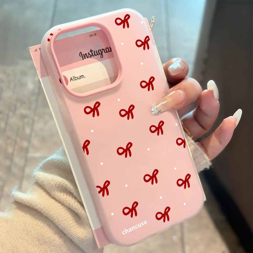 Minimalist Bow Girl INS Phone  - Phone Cases Girls 评论和价格