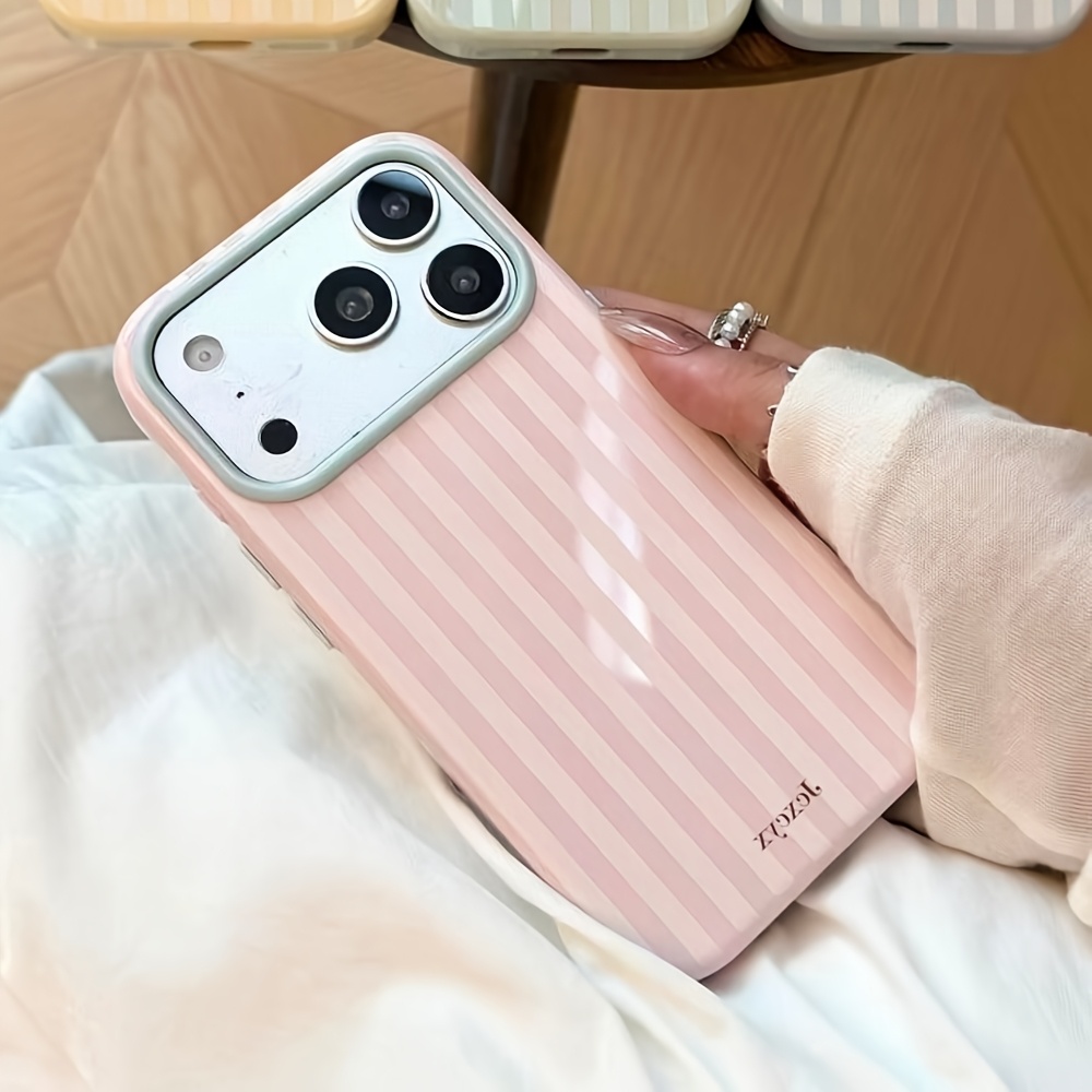 Luxury Korean Fashion Stripes  - Phone Cases Korean 评论和价格