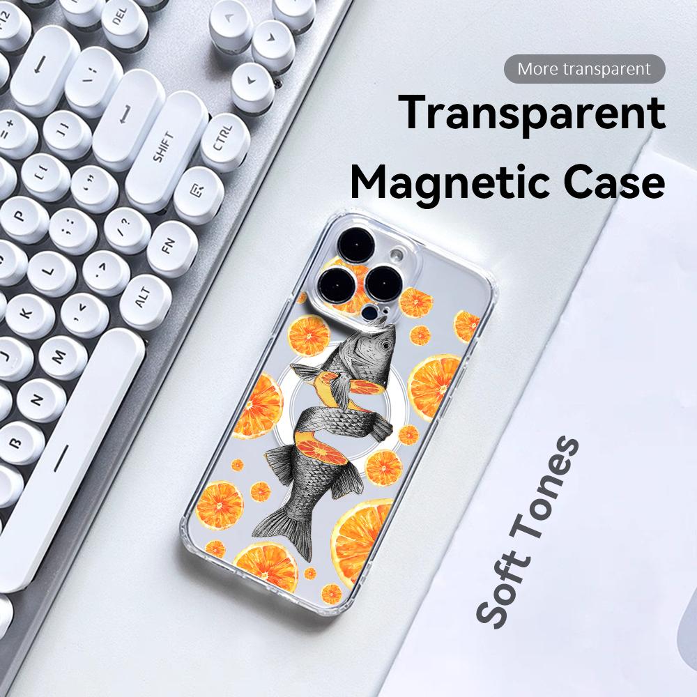 Orange Tide Fish Club Phone Ca - Phone Cases Orange 评论和价格