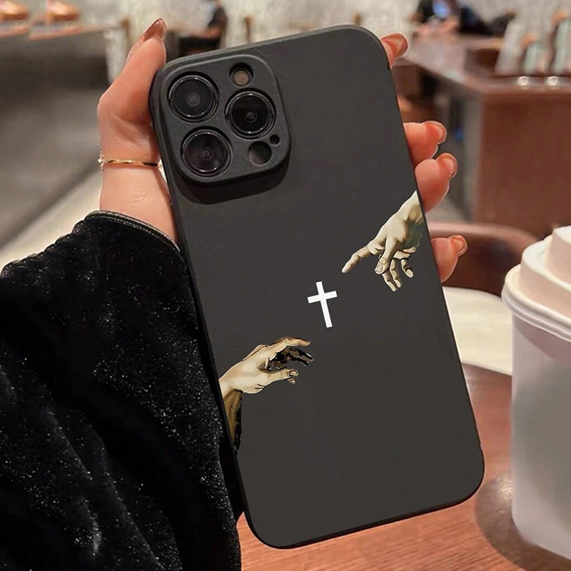Jesus Cross Painted Phone Case - Phone Cases Jesus 评论和价格
