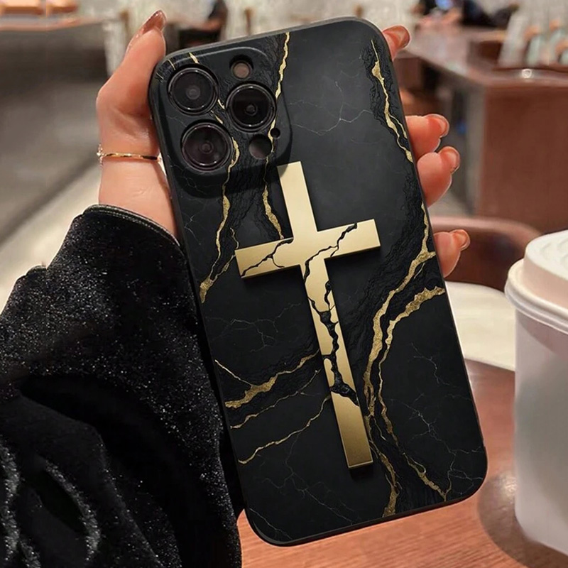 Jesus Cross Painted Phone Case - Phone Cases Jesus 评论和价格