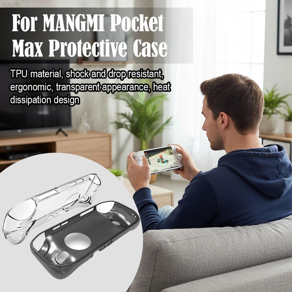For MangMi Pocket Max TPU Tran - Transparent Thin Case 评论和价格