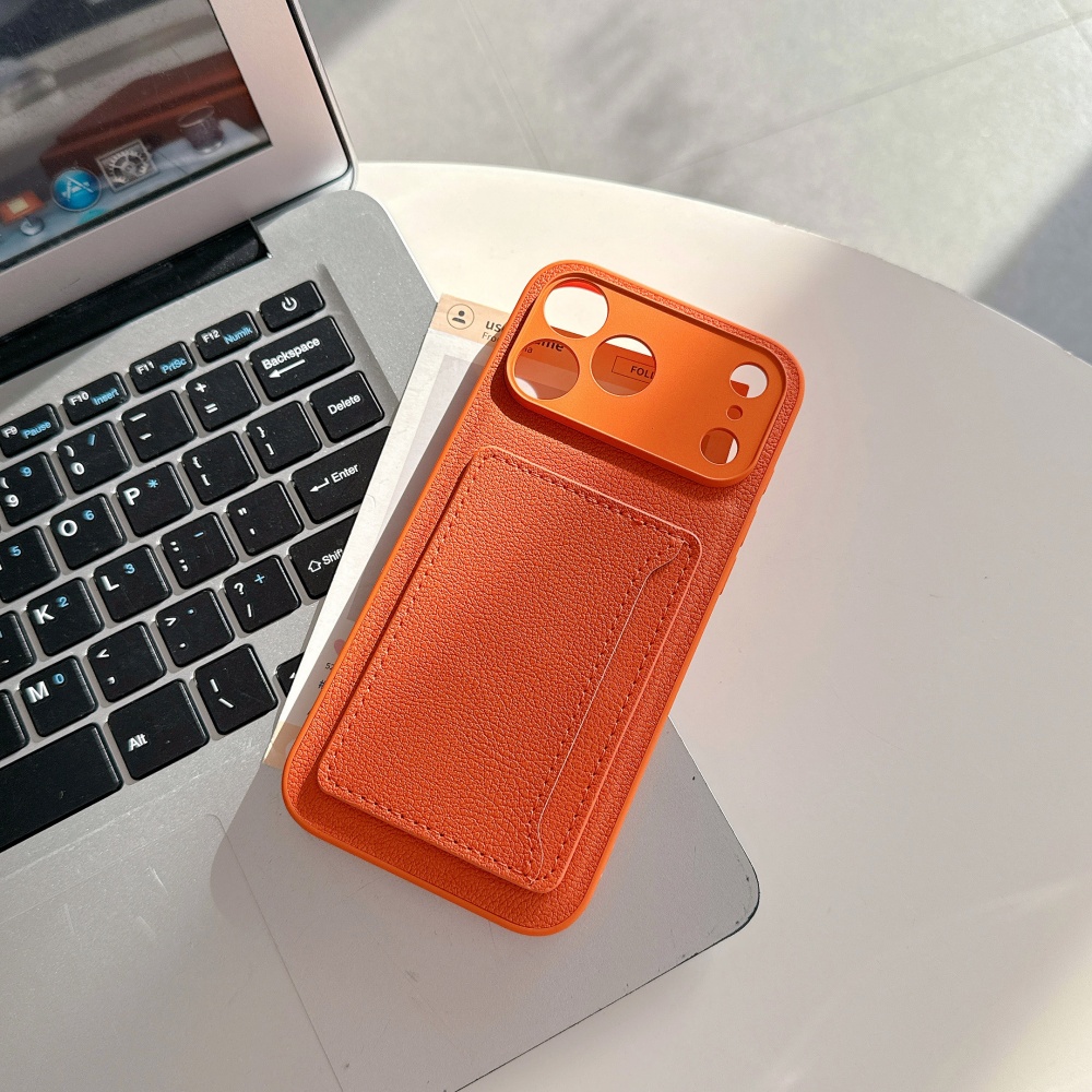 Luxury Advanced Orange Leather - Phone Cases Orange 评论和价格