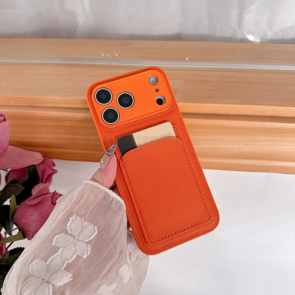 Luxury Advanced Orange Leather - Phone Cases Orange 评论和价格