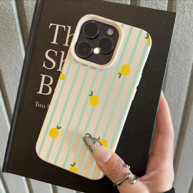 Shockproof Cute Lemon Pattern  - Phone Cases Cute Iphone 13 评论和价格
