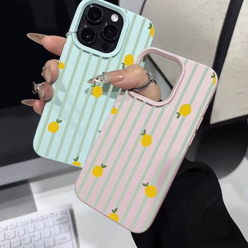 Shockproof Cute Lemon Pattern  - Phone Cases Cute Iphone 13 评论和价格