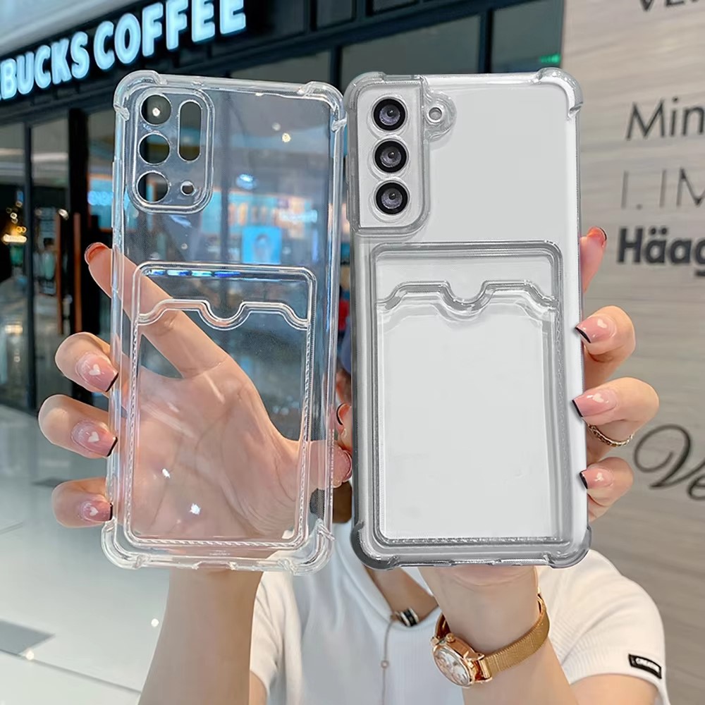 Clear Silicone Card Slot Holde - Phone Cases With Pictures 评论和价格