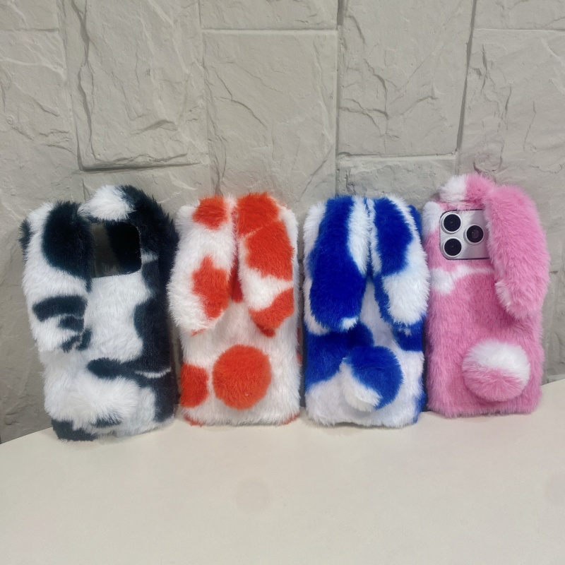 Cute Rabbit Design Fluffy Phon - Phone Cases Cute Iphone 13 评论和价格