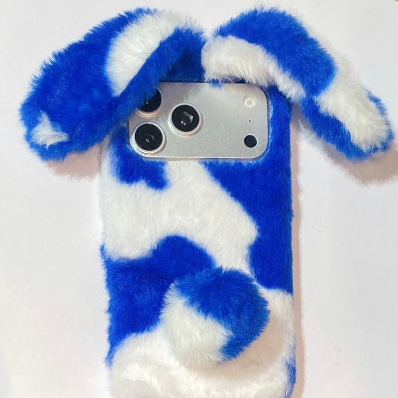 Cute Rabbit Design Fluffy Phon - Phone Cases Cute Iphone 13 评论和价格