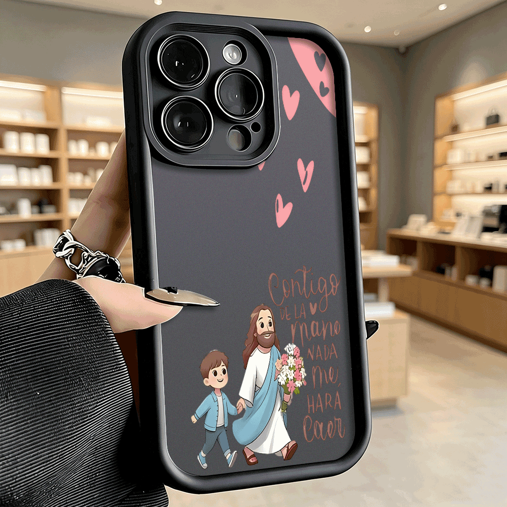 Jesus and Child Soft TPU Phone - Phone Cases Jesus 评论和价格
