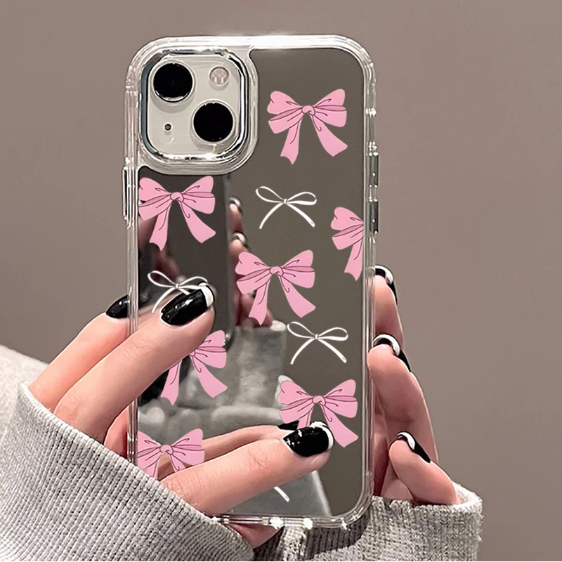 Cute Pink Black Bow Pattern Mi - Phone Cases Cute Iphone 13 评论和价格