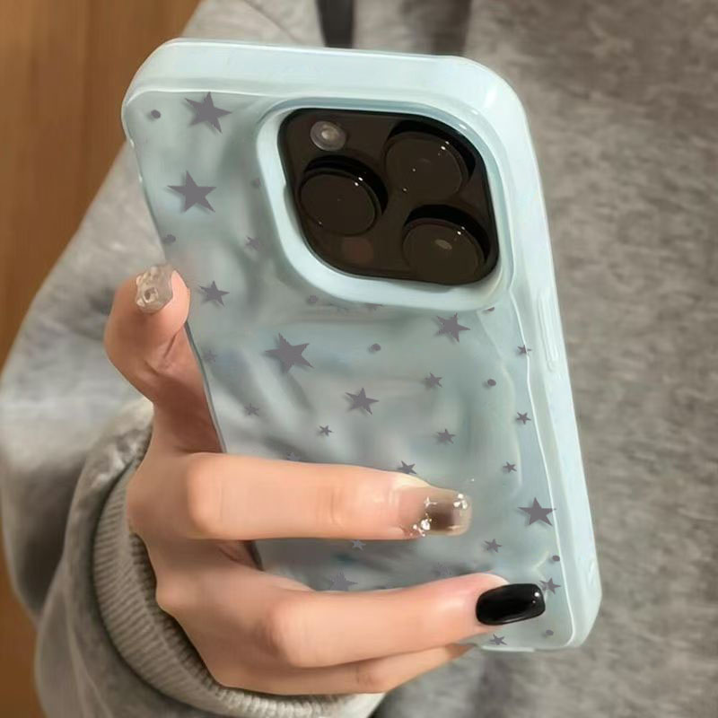 Minimalist Cute Star Wave Text - Phone Cases Cute Iphone 13 评论和价格