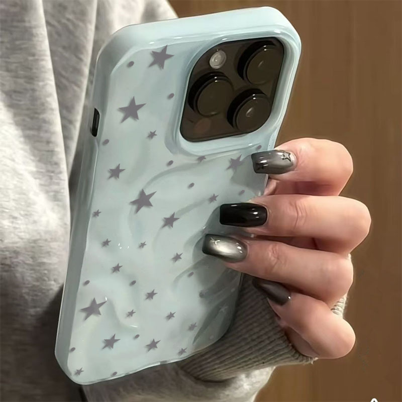 Minimalist Cute Star Wave Text - Phone Cases Cute Iphone 13 评论和价格