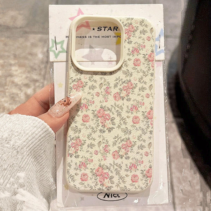 Adorable Girl Floral White Cla - Phone Cases Girls 评论和价格