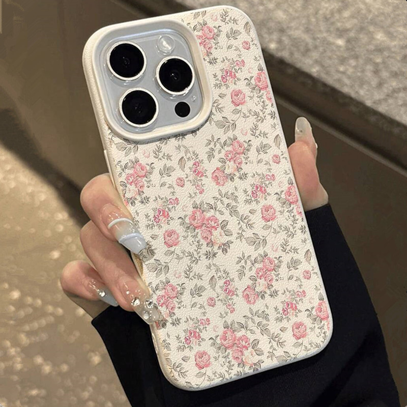 Adorable Girl Floral White Cla - Phone Cases Girls 评论和价格