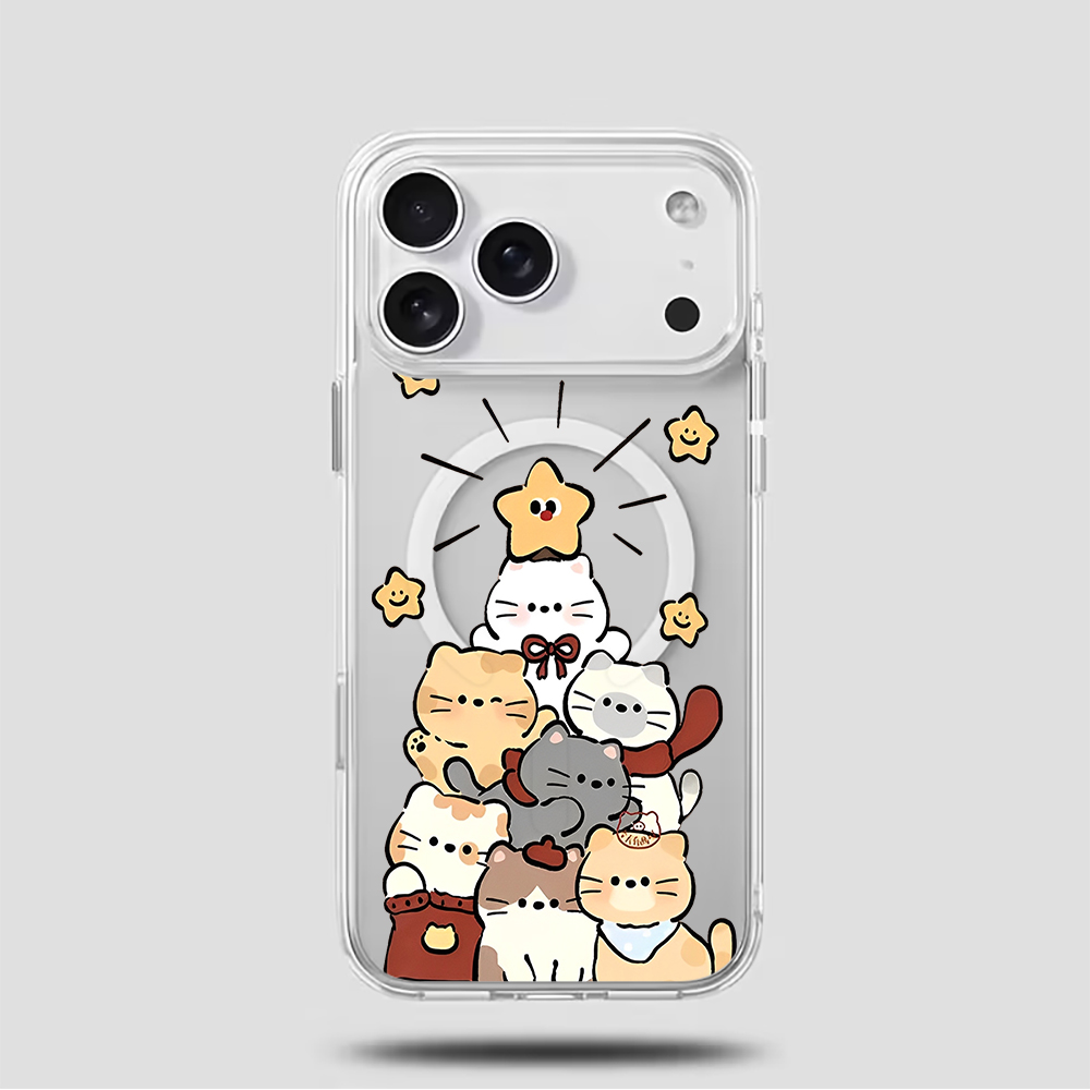 Cute Cartoon Kitten Print Comp - Phone Cases Cute Iphone 13 评论和价格