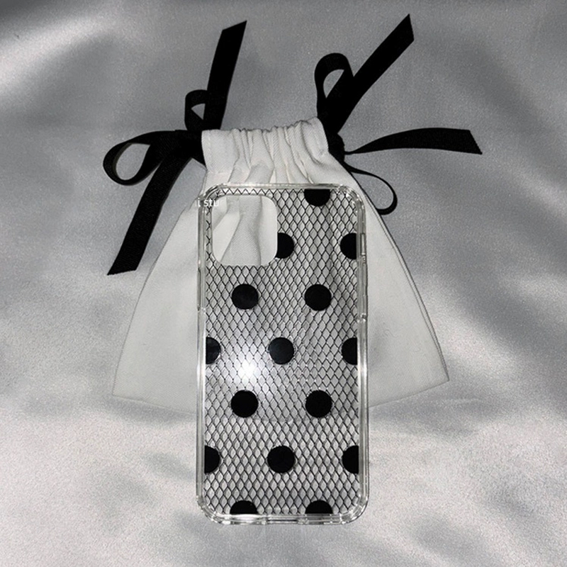 Ins Sexy Girl Wave Point Lace  - Phone Cases Girls 评论和价格