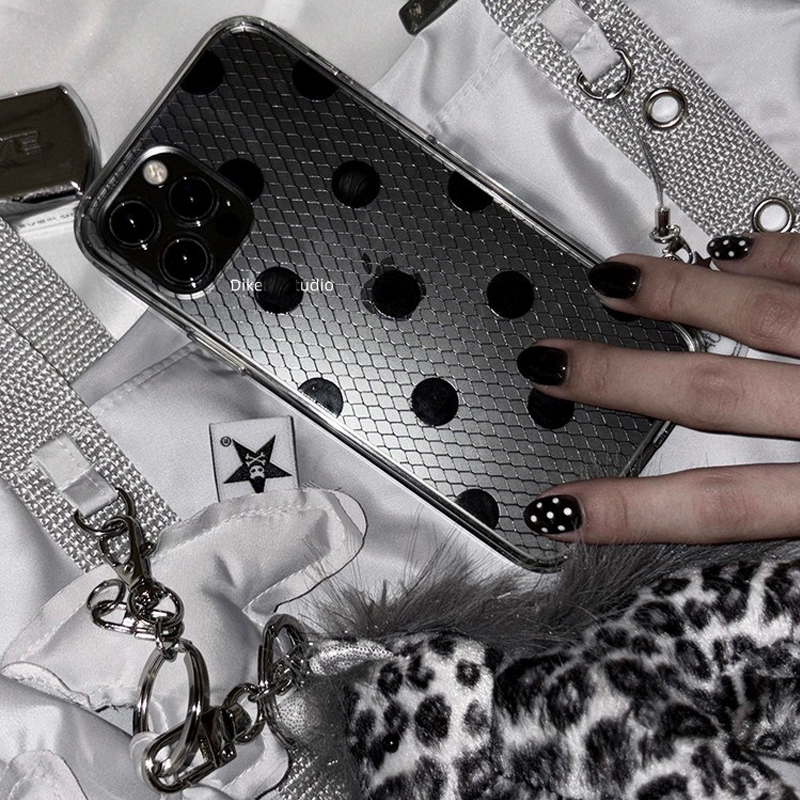 Ins Sexy Girl Wave Point Lace  - Phone Cases Girls 评论和价格